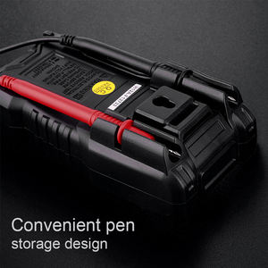 Multimètre numérique professionnel portable avec fils de sonde de <span class=keywords><strong>test</strong></span> testeur de multimètre de résistance de courant de tension ca/cc - Product Image 6