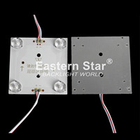 Boîte à lumière LED personnalisée, panneau lumineux publicitaire à haute luminosité pour magasin, Module 4 LED