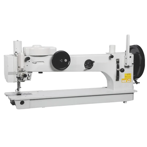 Machine à coudre industrielle à bras long, point noué, moteur électronique métallique, haute vitesse, usage intensif, modèle JL-366-76-12P - Product Image 5