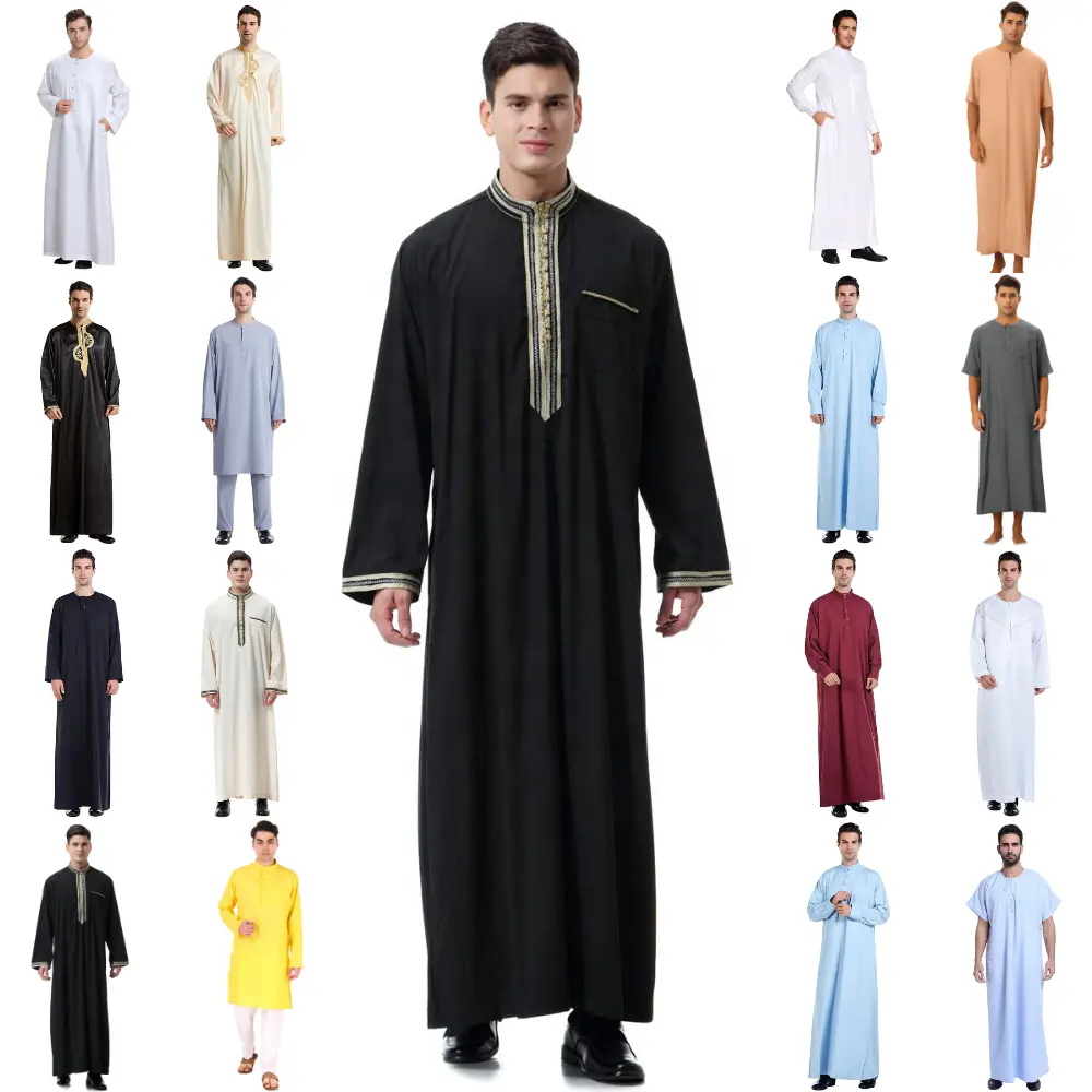 Wholesale Cheap Al Dafah Thobes mens Daffah Muslim Clothing Robes Islamic wear Daffah Men al aseel thobe