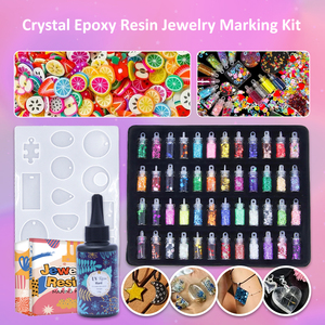 Timesrui 105pcs cứng UV nhựa thiết lập nhanh chóng làm khô UV chữa dính DIY đồ trang sức làm công cụ nhựa khuôn beginners' sáng tạo - Product Image 3