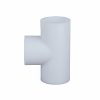 Tiongkok Diskon Besar-besaran Pipa Plastik Ppr Pas DN15 Ke DN600 FRPP Pipa Fitting Tee