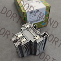 Bornes de traversée originales Pxc 2770011 UKK 3, bloc de bornes double niveau gris pour rail DIN