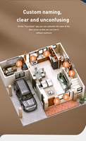 Sensor Magnético para Puerta y Ventana con Control por Aplicación Tuya Smart Life, Detector de Alarma ZigBee, Seguridad Inteligente para el Hogar, Conexión con Toda la Casa, Ideal para Hoteles