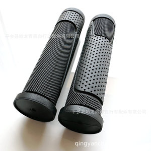 Puños de manillar de bicicleta de dos tonos, 22,2 mm, TPR, antideslizantes, para bicicletas de montaña - Product Image 3