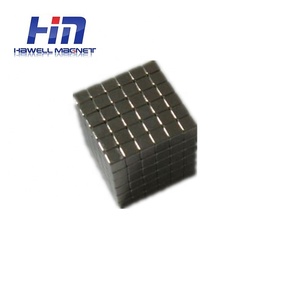 N35 raros de la tierra <span class=keywords><strong>neo</strong></span> de neodimio, 5mm magnético cubo - Product Image 2