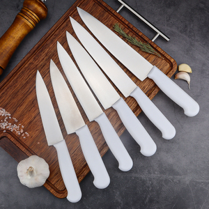 Vente flash : couteau de cuisine professionnel en acier inoxydable à lame tranchante de 8'', 9'' et 10'' avec manche en PP coloré - Product Image 4
