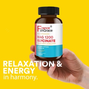 Capsules de glycinate de magnésium de haute qualité pour soutenir la santé des articulations chez les femmes et les hommes – Complément de glycinate de magnésium - Product Image 3