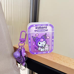 Poupée 3D pochacco avec cloche ornements bracelet écouteurs étui pour <span class=keywords><strong>Apple</strong></span> AirPods <span class=keywords><strong>Air</strong></span> Pods 1 Pro <span class=keywords><strong>2</strong></span> 3 housse casque boîte - Product Image 6