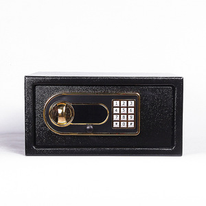 <b>Mini</b> Safe Electronic Password Lock <b>Storage</b> <b>Box</b> For Home Office Hotel Use 170x330x285mm Carbon Steel Rectangle Standing Type - Product Image 3