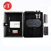Kotak distribusi terminasi serat optik 16 serat optik 1x16 pemisah PLC Cajas Nap FTTH luar ruangan