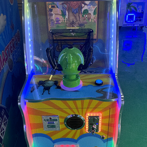 HuiXing Yeni Seri <span class=keywords><strong>Crazy</strong></span> Shot Jetonlu Boks Pinball Atış Makinesi Ahşap+Metal Özelleştirilebilir Oyuncu Başına 12 Oyun - Product Image 3