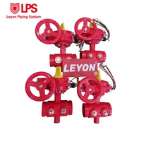 Leyon FM UL Tuyaux de lutte contre l'incendie Système de protection contre l'incendie Système de gicleurs en fonte Vanne papillon rainurée à bride