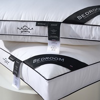 Neues Design Umweltfreundliches Weißes Weiches und Bequemes Natürliches Feder-Daunenkissen Standard Queen King Größe für Alle Altersgruppen