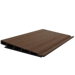 Hiện đại Thiết kế mới PVC ốp tường bên ngoài bảng điều khiển 3D dập nổi co-đùn composite nhựa tường ốp ứng dụng ngoài trời - Product Image 1