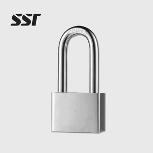 30-60mm Long Shackle Anti Rust High Security Stainless Steel Heavy Duty Hardened <b>Padlock</b> With Disc Key System - Product Image 1