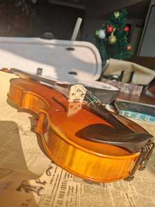 Vente flash Violon artisanal 4/4 <span class=keywords><strong>Guarneri</strong></span> modèle 1743, modèle maître sculpté, érable à grain flammé - Product Image 3