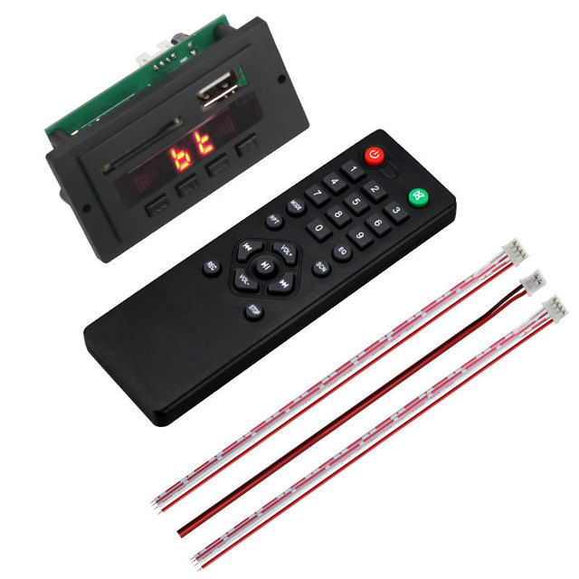 BT MP3 decoding board lossless car audio modification BT supports power-off memory decoder