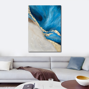 Pintura al óleo pintada a mano pura pintura decorativa <span class=keywords><strong>mar</strong></span> de nubes vasta sala de estar sofá <span class=keywords><strong>Fondo</strong></span> pintura colgante de pared - Product Image 5