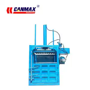 The New Listing Agricultural Part 50Kg Used Clothing Baling Machine Mini Round Hot Sale Vertical Baler