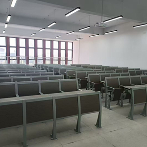 เก้าอี้และโต๊ะพับไม้อัดสมัยใหม่สำหรับใช้ในห้องบรรยายโรงเรียนและหอประชุม- รุ่น YC-880 ของ YU CHEN Furniture - Product Image 3