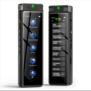 Grabadora de <span class=keywords><strong>Voz</strong></span> Digital INNIOASIS de Alta Calidad y Larga Duración de Batería, con Conversión de Audio a Texto por IA, Micrófono, Formato MP3 para Reuniones y Discursos - Product Image 1