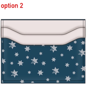 Trendy Minimalist PU Leather <b>Wallet</b> with Customized Design Own Pattern Logo Premium <b>RFID</b> Blocking & Anti-Theft Open Closure - Product Image 4