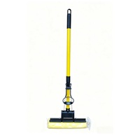 Nouvelle Serpillère Télescopique Double Rouleau en Éponge PVA 2026 avec Manche en Fer et Taux d'Égouttage Élevé pour Outils de Nettoyage de Sols