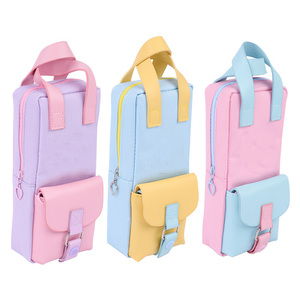 กระเป๋าปากกาทนทานที่กําหนดเองความจุขนาดใหญ่แบบพกพากระเป๋าเครื่องเขียนความงามดินสอสําหรับสํานักงานนักเรียนสาว - Product Image 2