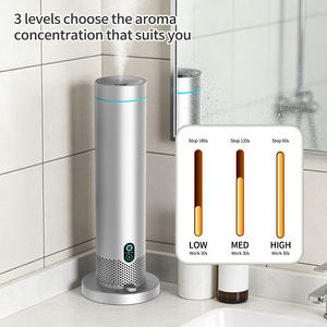 Diffuseur <span class=keywords><strong>d</strong></span>'arômes métallique 120 ml au design luxueux et élégant, nébuliseur <span class=keywords><strong>sans</strong></span> eau, purificateur <span class=keywords><strong>d</strong></span>'<span class=keywords><strong>air</strong></span> et tour <span class=keywords><strong>d</strong></span>'aromathérapie pour chambre et hôtel - Product Image 2