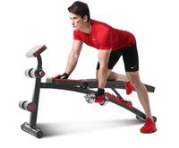Banc de musculation réglable multi-angles robuste en métal pour usage domestique et professionnel – Vente en gros