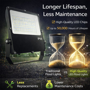 Faro LED da Esterno 50W-400W IP66 ad Alta Luminosità per Illuminazione di Parcheggi, Magazzini, Cortili e Campi Sportivi - Product Image 5