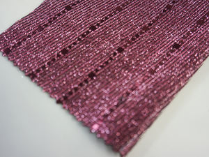 Adorno Liso con Lentejuelas de 2 cm de Ancho, de Lentejuela a Lentejuela, Forrado con Lentejuelas Moonlight para Vestido - Product Image 3