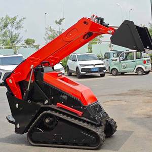 Nuovo Modello di Mini Skid Steer Loader con Kit Trivella per Pali, per Costruzione Recinzioni e Piantumazione Alberi, Alta Coppia, Professionale - Product Image 5