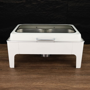 Calentador de Alimentos Tipo Buffet OULU 9L de Lujo, con Calentamiento por Alcohol, Control Automático de Temperatura, Múltiples Zonas de Temperatura, Ahorro de Energía - Product Image 4