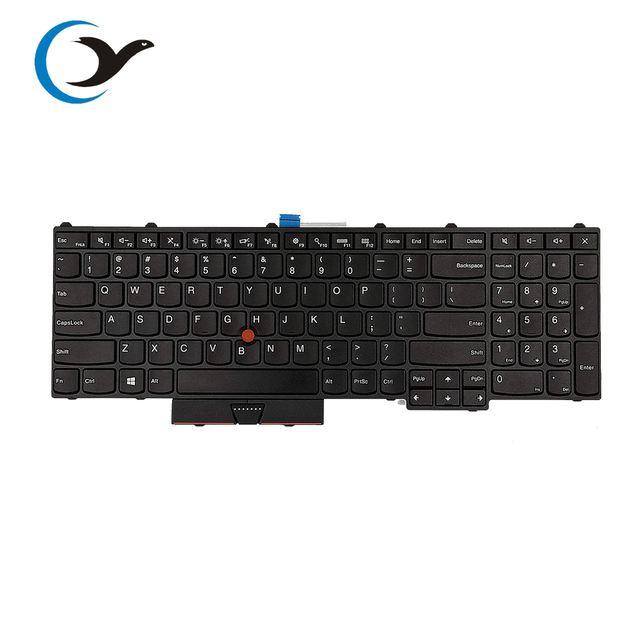 Wholesale Replacement US Layout Laptop Keyboard for Lenovo ThinkPad P50 P51 P52 Notebook Keyboard