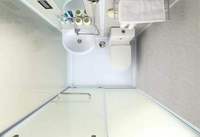 PFR Salle de bain intérieure portable tout-en-un Salle de douche préfabriquée avec toilettes Salles de douche Cabine préfabriquée