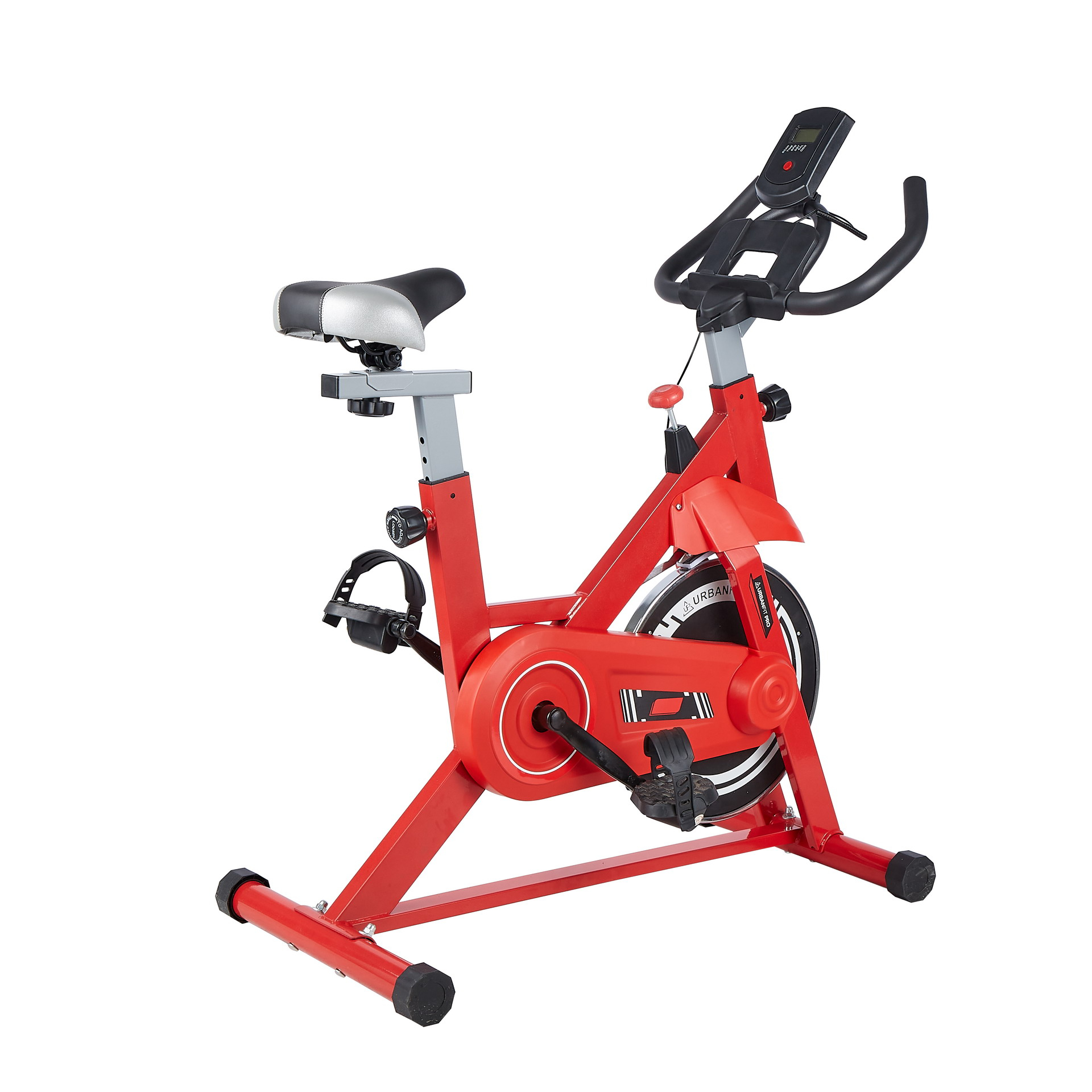 Новинка 2021, модный красный Профессиональный велотренажер для потери веса, велотренажер для домашнего спортзала, тренажерного зала, велотренажер