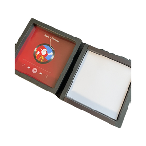 Marcos <span class=keywords><strong>de</strong></span> Fotos Acrílicos Magnéticos para Refrigerador, Personalizables, con Reproductor <span class=keywords><strong>de</strong></span> Música - Product Image 1