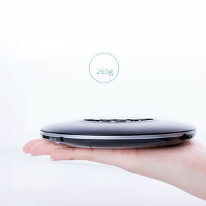 Slim Portable CD Player with Repeater Function, Built-in Speaker for English Learning & Car Use - Product Image 4