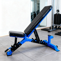 Équipement de musculation pour salle de sport, haltères multi-positions réglables pour la musculation et la presse à banc