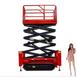 Fabricante de China, nuevo producto, alquiler eléctrico, hidráulica central, elevador de tijera móvil hidráulico eléctrico móvil de 6m a 18m - Product Image 5