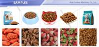 Ligne de production de nourriture pour animaux de compagnie à commande intelligente avancée, machine automatique de fabrication d'aliments pour chats et chiens, extrudeuse à double vis, prix CE