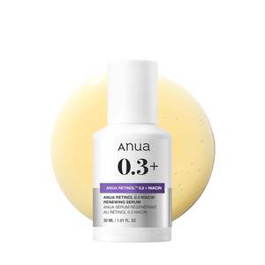 Anua Retinol 0.3 Niacin Renewing Serum 30 ml, Suero Facial Antienvejecimiento - Product Image 1