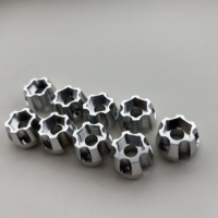 Service d'usinage CNC avec brochage par électroérosion à fil pour l'usinage de pièces métalliques en aluminium, laiton, acier inoxydable, tolérance de précision