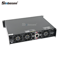 Amplificateur de puissance de classe D 2U ultra-silencieux 4 canaux 3200W, stable à 2 ohms, idéal pour le home cinéma