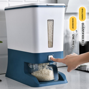 Xô Đựng Gạo Giá Đựng Gạo Nhựa Dày Dung Tích Lớn Tự Động Ra Khỏi Gạo Gia Dụng - Product Image 3