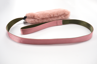 Laisse pour chien en nylon de haute qualité avec poignée flexible, design personnalisé et tendance pour chiens