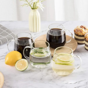 Capuchino de <span class=keywords><strong>Chocolate</strong></span> caliente, tazas de café y té transparentes de 16 onzas, vasos de vidrio de borosilicato ligero - Product Image 2