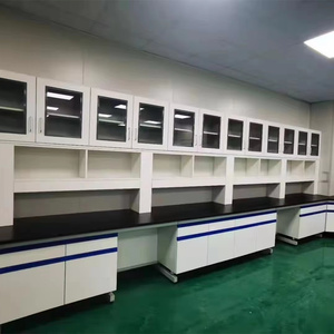 Juego Completo de Mobiliario de Laboratorio en Venta, Incluye Dimensiones Estándar con Bancos de Laboratorio, Cubiertas de Banco, Fregaderos y Grifos - Product Image 5